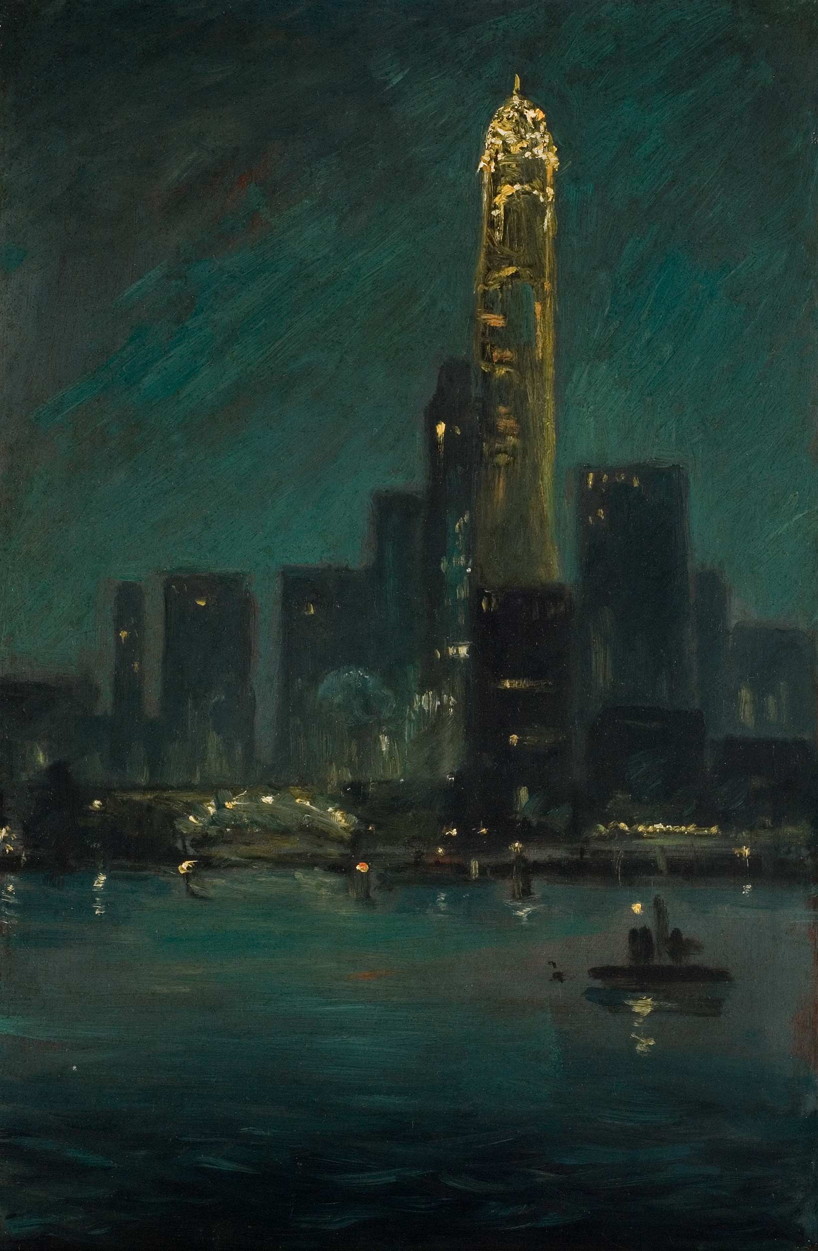 Evening Skyline from the Water