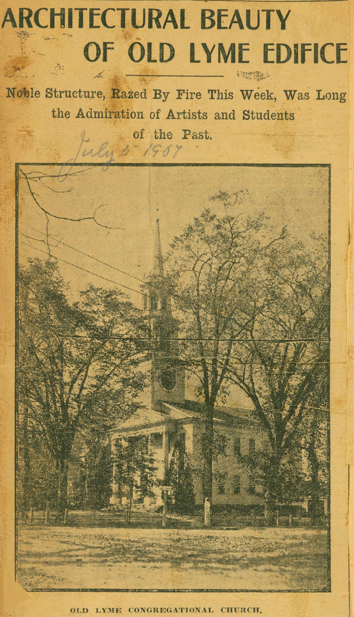 L6_2_Church_fire_clipping_NewLondonDay_1907