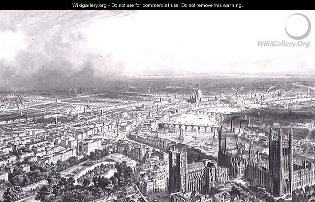 London from Westminster Abbey