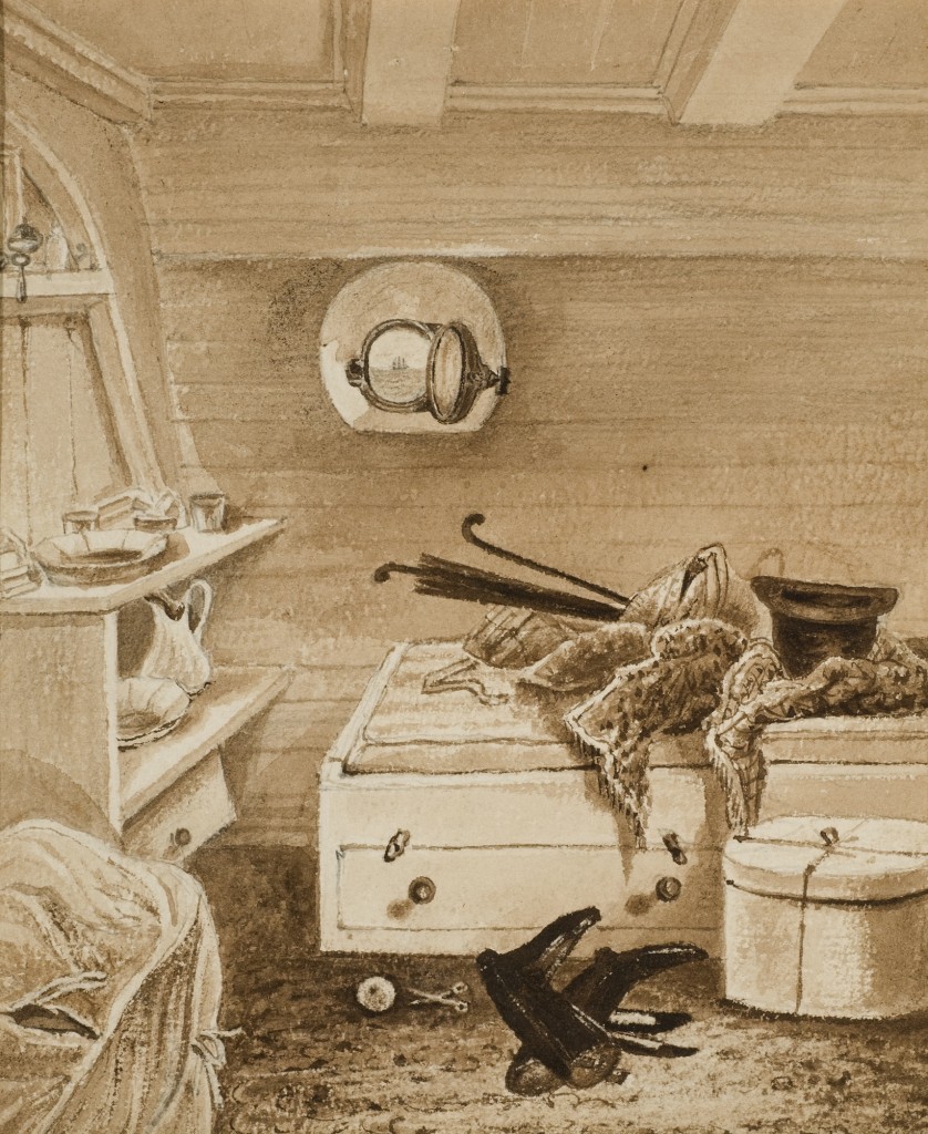 Rolph packet ship interior